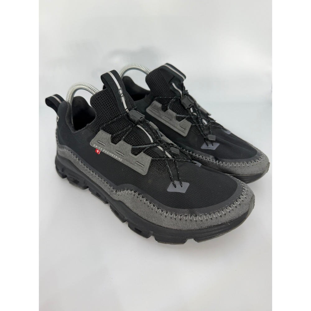 On Cloudaway Swiss Engineering Black Grey Women's Running Shoes Sneakers 10